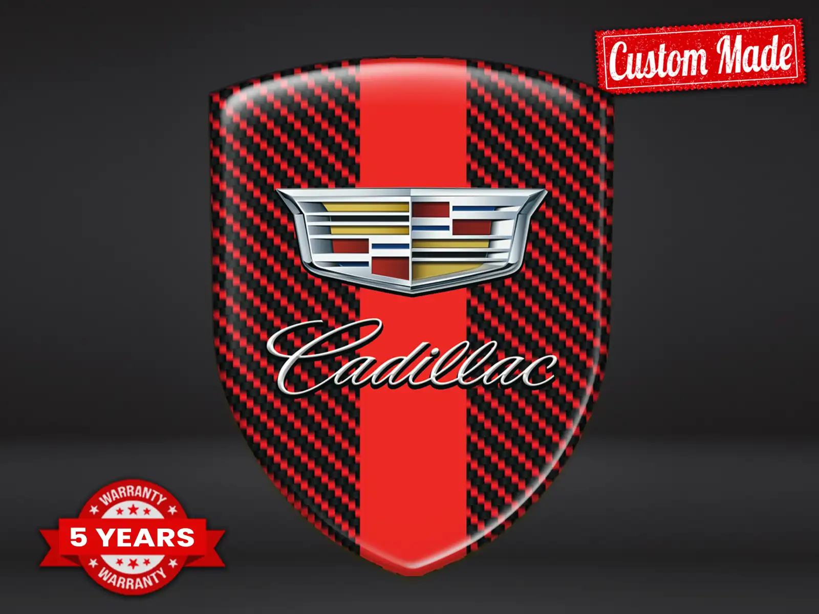 Cadillac Auto-Branding-Aufkleber Langlebig